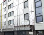 Salford insulation left out in the rain in Pendleton